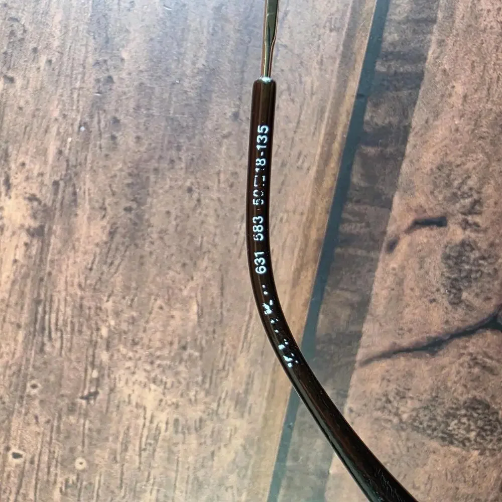 Kliik Denmark Women's Eyeglasses Brown‎ Round Metal Frame 50-18-135 FRAMES ONLY